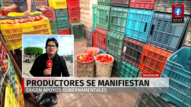 Productores exigen apoyos y mejoras para el campo en Michoacán