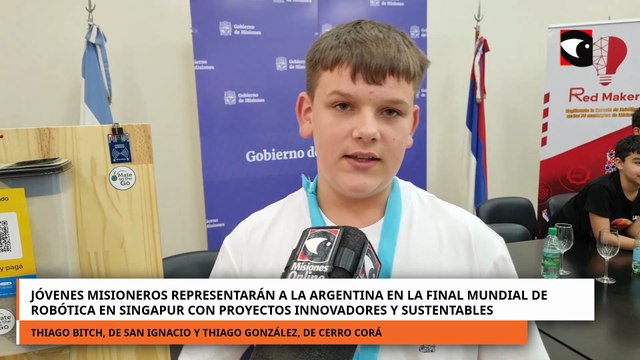 Jóvenes misioneros representarán a la Argentina en la final mundial de robótica en Singapur
