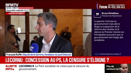 Suspension de la réforme des retraites: pour François Ruffin, député de la Somme, "c'est une victoire imparfaite"