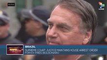 Brazil, Supreme Court Justice maintains house arrest order for ex-pres. Bolsonaro