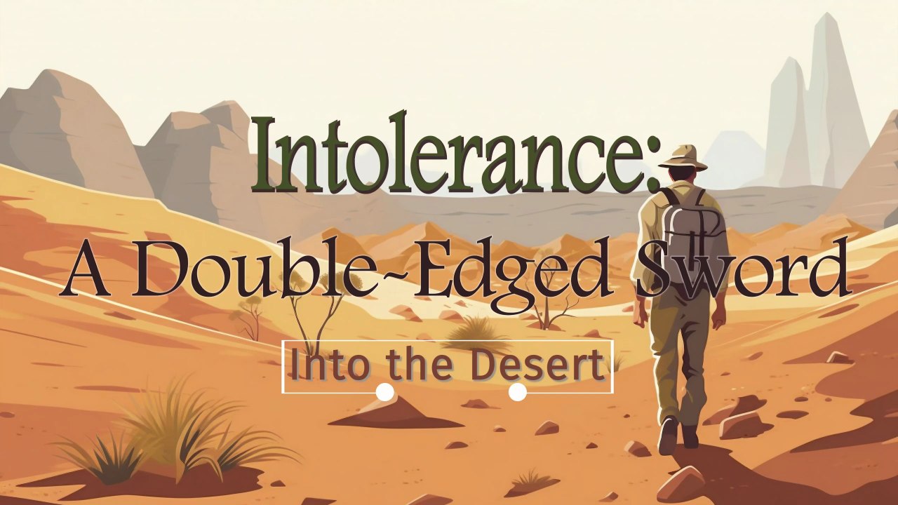 Intolerance: A Double-Edged Sword