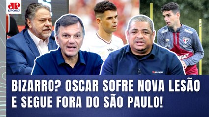 "NÃO APRENDEM NUNCA!!! Cara, a REAL é que o Oscar..." NOVA LESÃO no São Paulo GERA DEBATE!