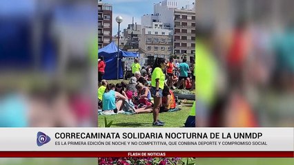 CORRECAMINATA SOLIDARIA NOCTURNA DE LA UNMDP