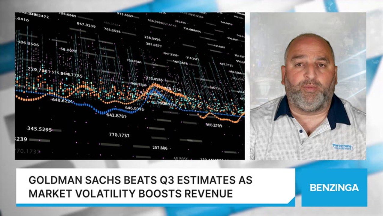 Goldman Sachs Beats Q3 Estimates As Market Volatility Boosts Revenue