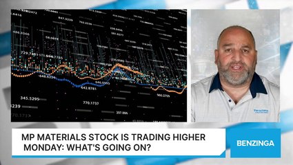 MP Materials Stock Is Trading Higher Monday: What's Going On?