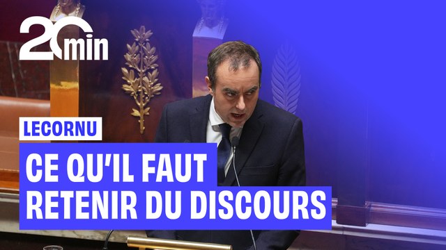 Ce qu'il faut retenir du discours de politique générale de Sébastien Lecornu