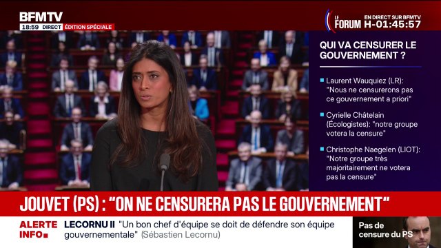 Suspension de la réforme des retraites: Le Premier ministre nous permet de sortir de cette crise politique , affirme Prisca Thévenot, députée (EPR)