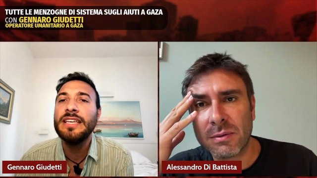 Di Battista - Tutte le menzogne di sistema sugli aiuti a Gaza (14.10.25)