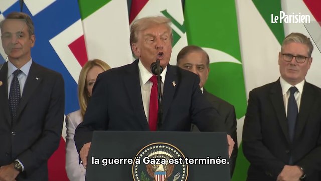 Paix à Gaza : une journée de triomphe pour Donald Trump