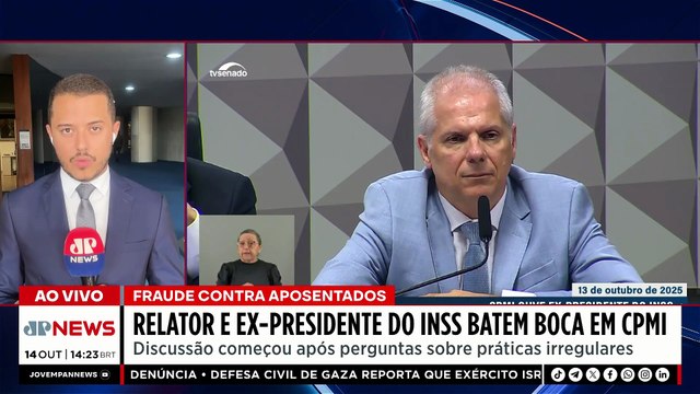 CPMI do INSS tem bate-boca após Stefanutto e relator discutirem reportagem da Jovem Pan | TEMPO REAL