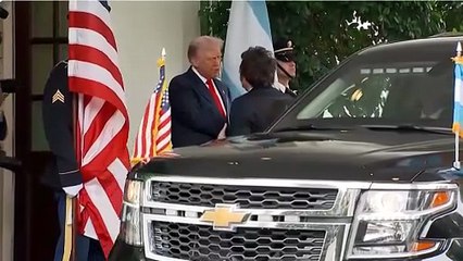 Le llegada de Milei a la Casa Blanca