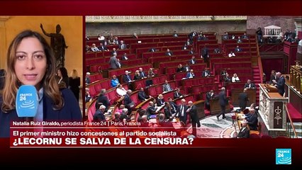 Informe desde París: Lecornu evitaría censura tras discurso ante la Asamblea