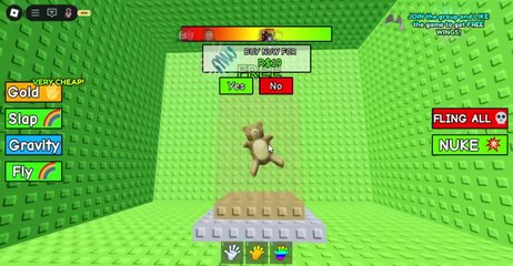 They Tried to Stop Me in Green Bean Slap Tower 😭 Roblox Gameplay