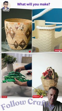 From simple shapes to elegant storage art — these basket DIYs redefine creativity 🧵✨ Each design blends function with beauty, crafted to inspire calm living and sustainable style. Handmade charm for every UK home 🏡 🎥 Multi Reacts | DIY videos | crafts
