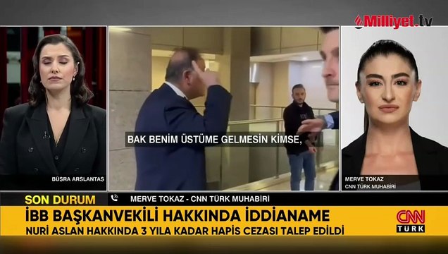 İBB Başkan Vekili Nuri Aslan hakkında 3 yıla kadar hapis istemi
