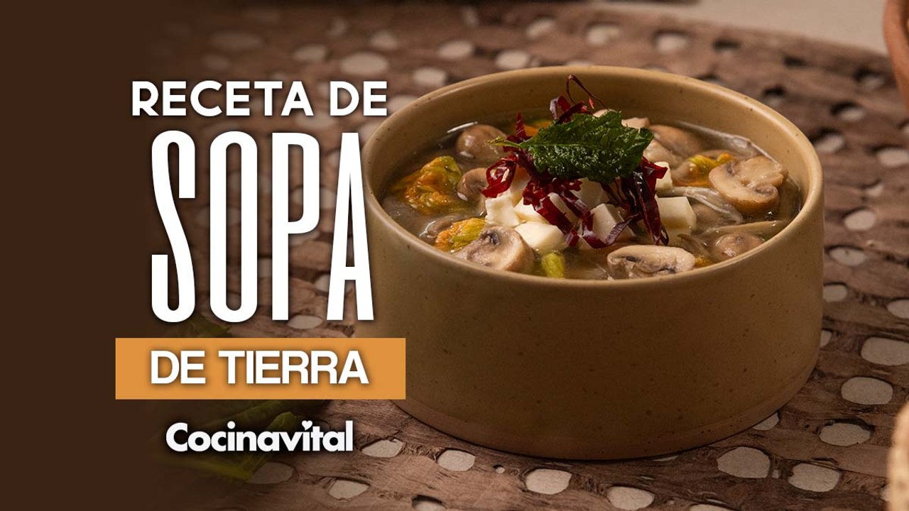 Cómo hacer deliciosa sopa de tierra ¡En 4 sencillos pasos!