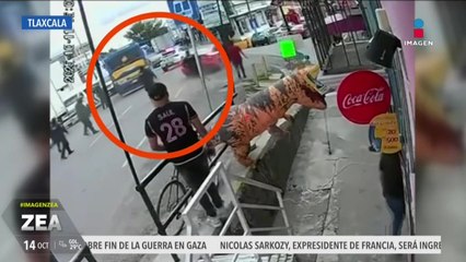 VIDEO: Se desata balacera por conflicto de tránsito en Tlaxcala