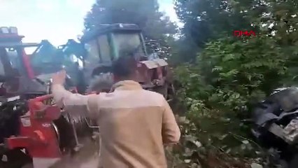 Ordu’da türbe ziyaretinden dönen minibüs devrildi, 11 yaralı