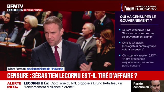 Pour Marc Ferracci, ancien ministre de l'Industrie, la suspension de la réforme des retraites était nécessaire à court terme
