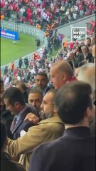 Cumhurbaşkanı Erdoğan'dan A Milli Takım'a destek