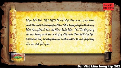 262 Đại Việt kiêu hùng - Triều đình Huế bất thành trong việc chuộc đất và sửa hòa ước 1863