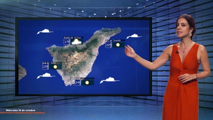 La previsión del tiempo en Canarias para el 15 de octubre de 2025, en Atlántico Televisión.