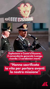 L’Arma si ferma per onorare i tre carabinieri caduti in servizio: ‘Hanno sacrificato la vita per il dovere’