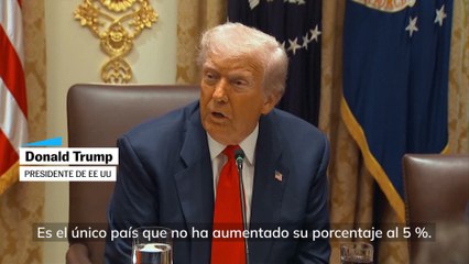 Trump amenaza a España por no subir gasto militar al 5% exigido por la OTAN