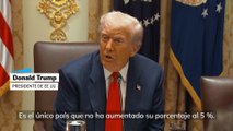 Trump amenaza a España por no subir gasto militar al 5% exigido por la OTAN
