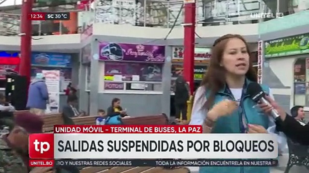 La Paz: Restablecen salidas desde la terminal hacia Cochabamba y Santa Cruz
