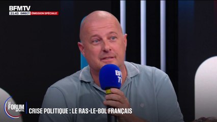 FORUM BFMTV - "Venez vivre chez les Français et vous verrez ce que l'on dépense par mois", lance David chef d'entreprise à Céline Hervieu, députée PS