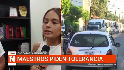 MAESTROS PIDEN TOLERANCIA POR FALTA DE COMBUSTIBLE EN EL PAÍS