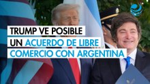 Trump abre la puerta a acuerdo de libre comercio con Argentina