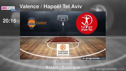 Programme SPORT soirée du Mercredi 15 octobre 2025