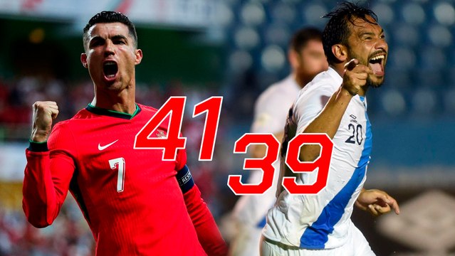 Cristiano Ronaldo le arrebata el récord de goles a Carlos Pescadito Ruiz en eliminatorias mundialistas