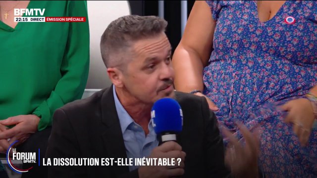 FORUM BFMTV - Si on met François Ruffin, Robert Ménard et Jean-Louis Borloo autour d'une table, ils pourraient s'entendre pour le bien de la France , estime Guillaume Tourenne, cadre bancaire