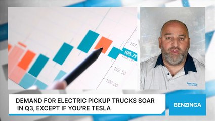Demand For Electric Pickup Trucks Soar In Q3, Except If You're Tesla
