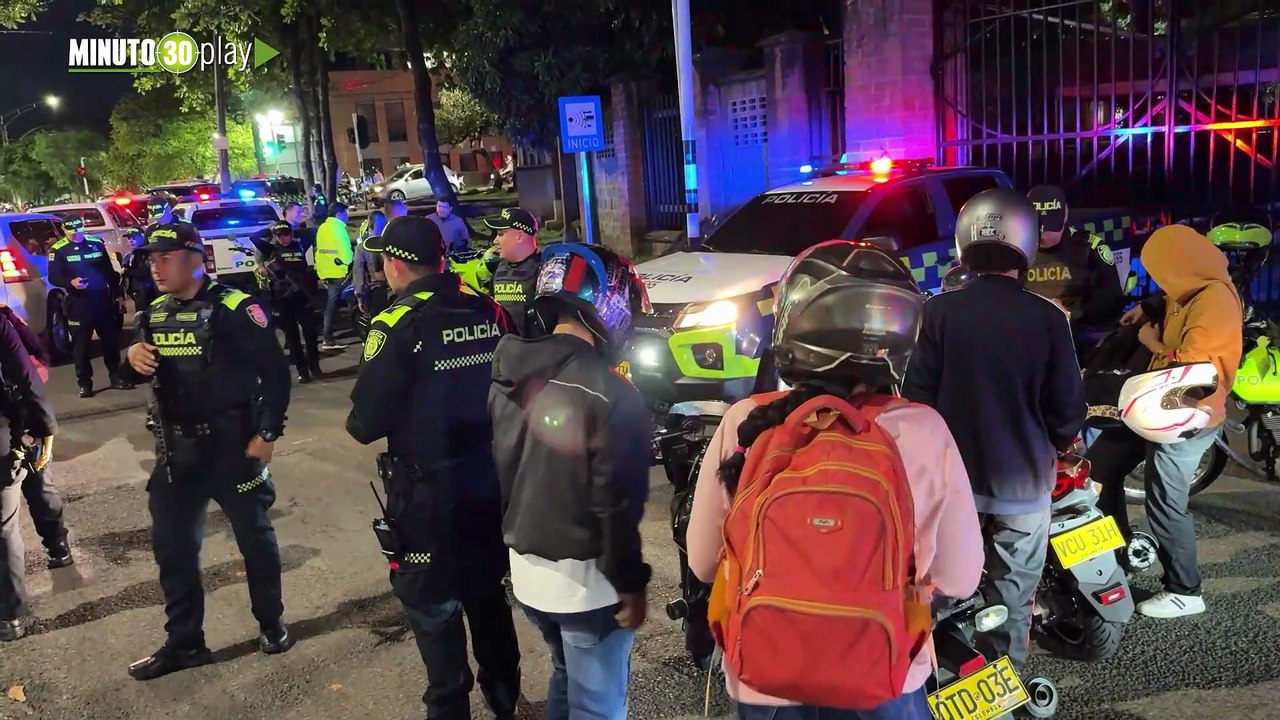 ¡Lluvia de capturas! Megaoperativo en Medellín dejó 27 detenidos y 124 armas blancas incautadas