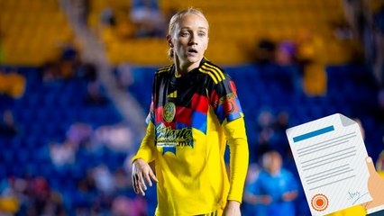 Sarah Luebbert renueva contrato con América Femenil y continuará con las azulcremas