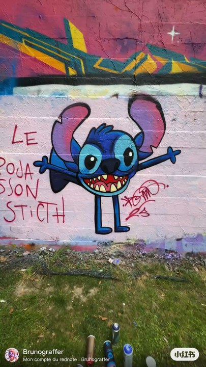 Le poisson stitch !