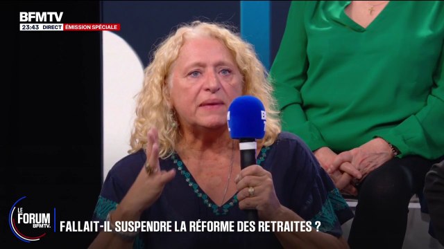 FORUM BFMTV - Si Sébastien Lecornu touche à l'abattement de 10% des retraites, je m'en vais , dit Brigitte, 64 ans, retraitée