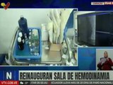 Autoridades reinauguran la Sala de Hemodinamia del Hospital José María Vargas de Caracas