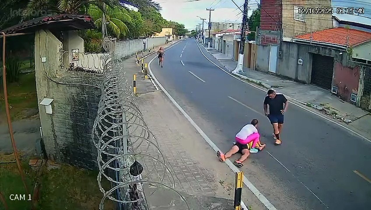 Homem atropelado em Cascavel