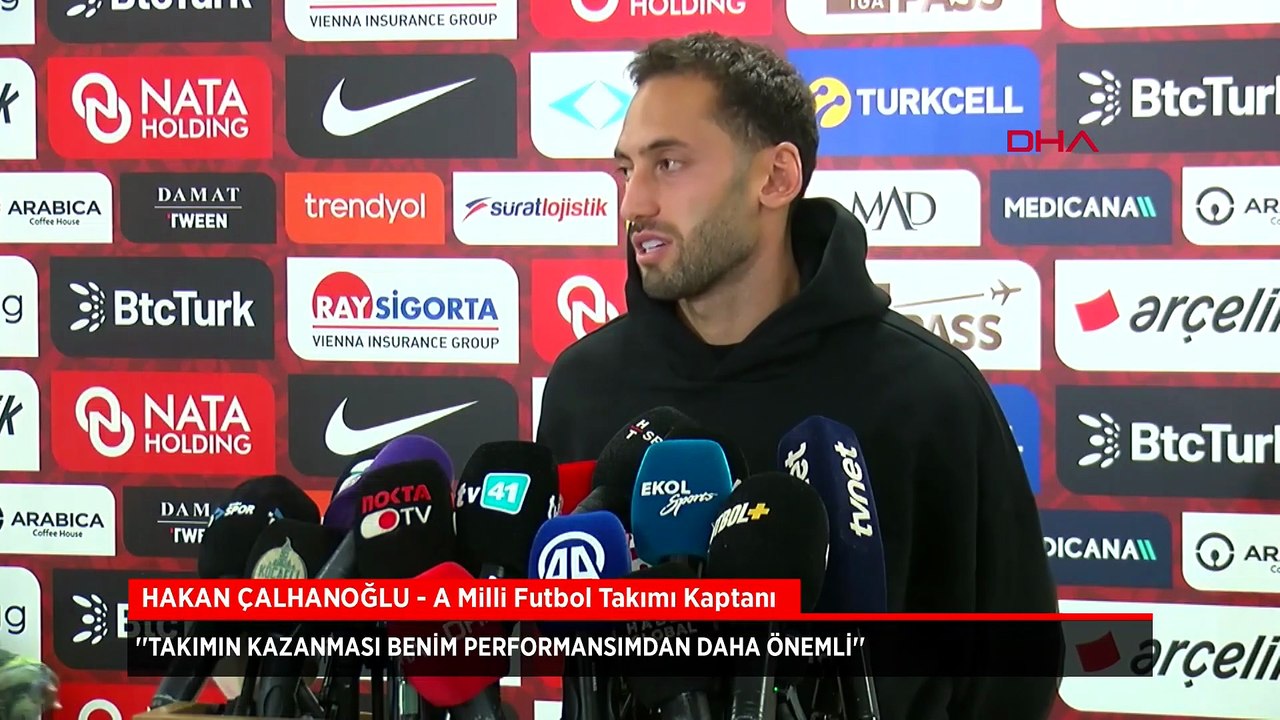 A Milli Takım kaptanı Hakan Çalhanoğlu: 'Tek seçeneğim Türkiye'ydi'