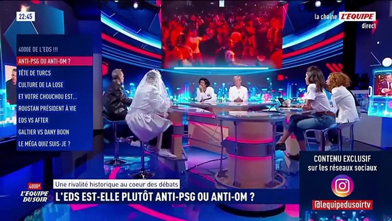 Emission TV : L'Equipe du Soir sur L'Equipe TV Anti PSG ou anti OM, l’Équipe du Soir se positionne (France,Octobre 2025)