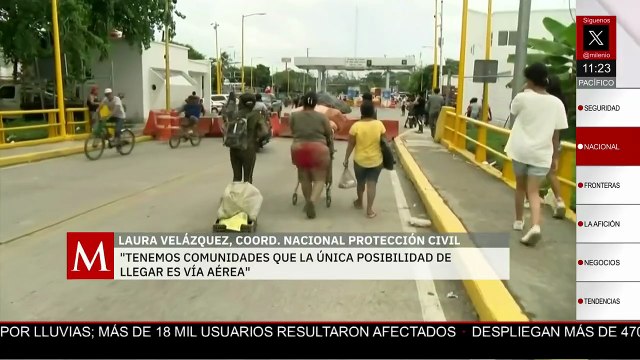 Van dos días sin inundaciones en Poza Rica, afirma Laura Velázquez