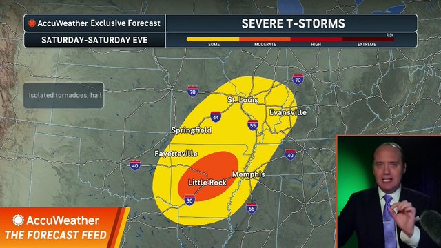 Forecasters tracking a multiday threat for severe storms across the central US