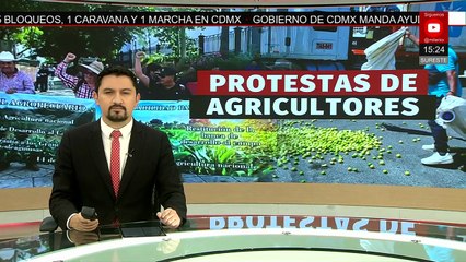 Agricultores de Tecomán se suman a la manifestación nacional de productores