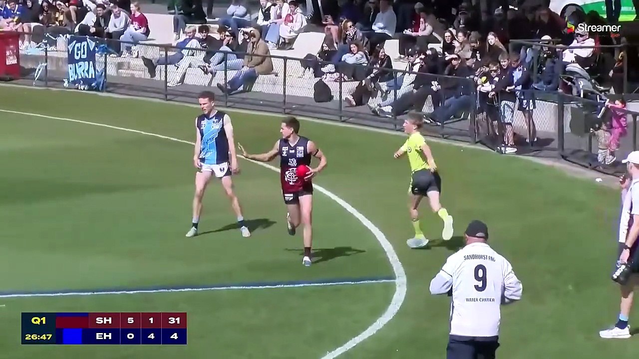 Fergus Greene 2025 BFNL grand final vision.