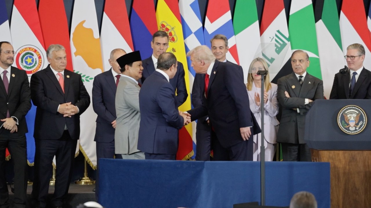 Prabowo di Penandatanganan Perdamaian Gaza: